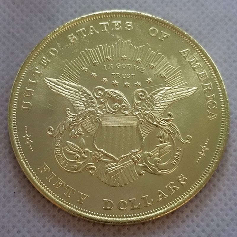 1877 $50 Fifty Dollar Pattern Coin