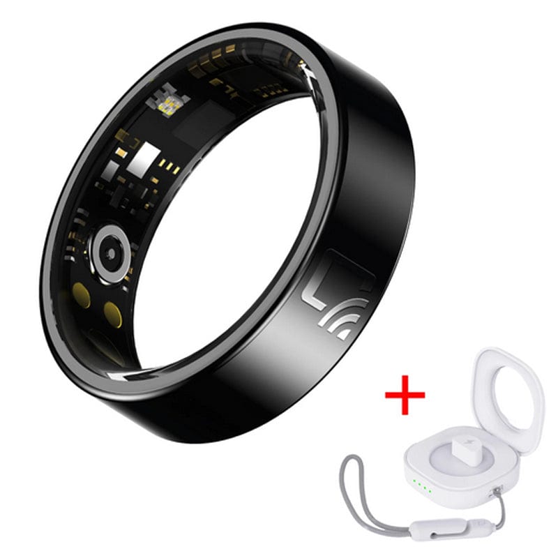 2025 Smart Ring – Health Tracker, NFC Access, IP68 Waterproof Fitness Ring