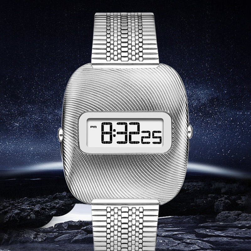 Digital Watch, Retro Digital Watch, Men's Digital Watch, Waterproof Watch, Stainless Steel Watch, Electronic Wristwatch, Dual Display Watch, LED Digital Watch, Sports Watch, Fashion Watch, Casual Wristwatch, Men's Wristwatch, Retro Watch, Waterproof Digital Watch, Steel Strap Watch, Electronic Watch for Men, Vintage Digital Watch, Everyday Watch, Stylish Men's Watch, Affordable Digital Watch,