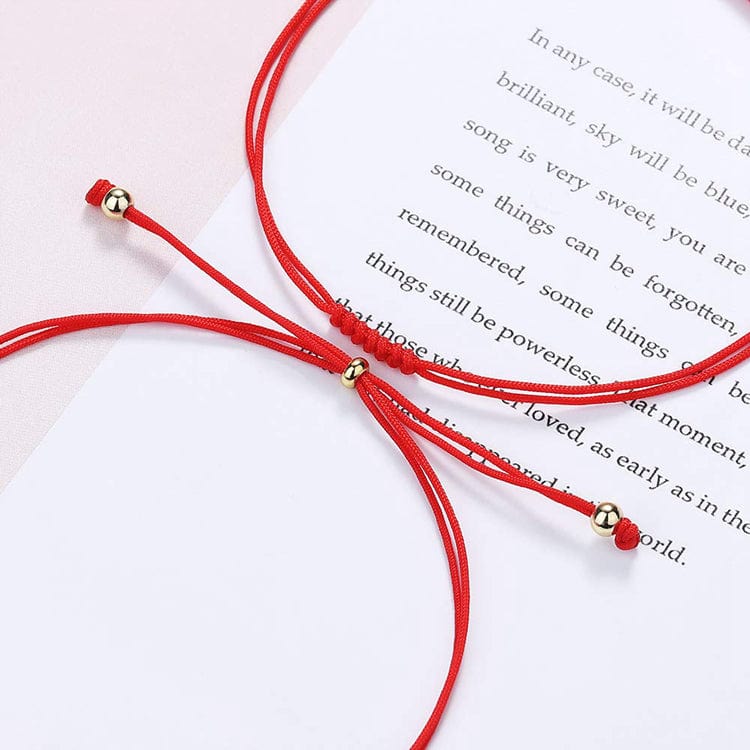 7 Knots Kabbalah String Bracelet – Good Luck Jewelry