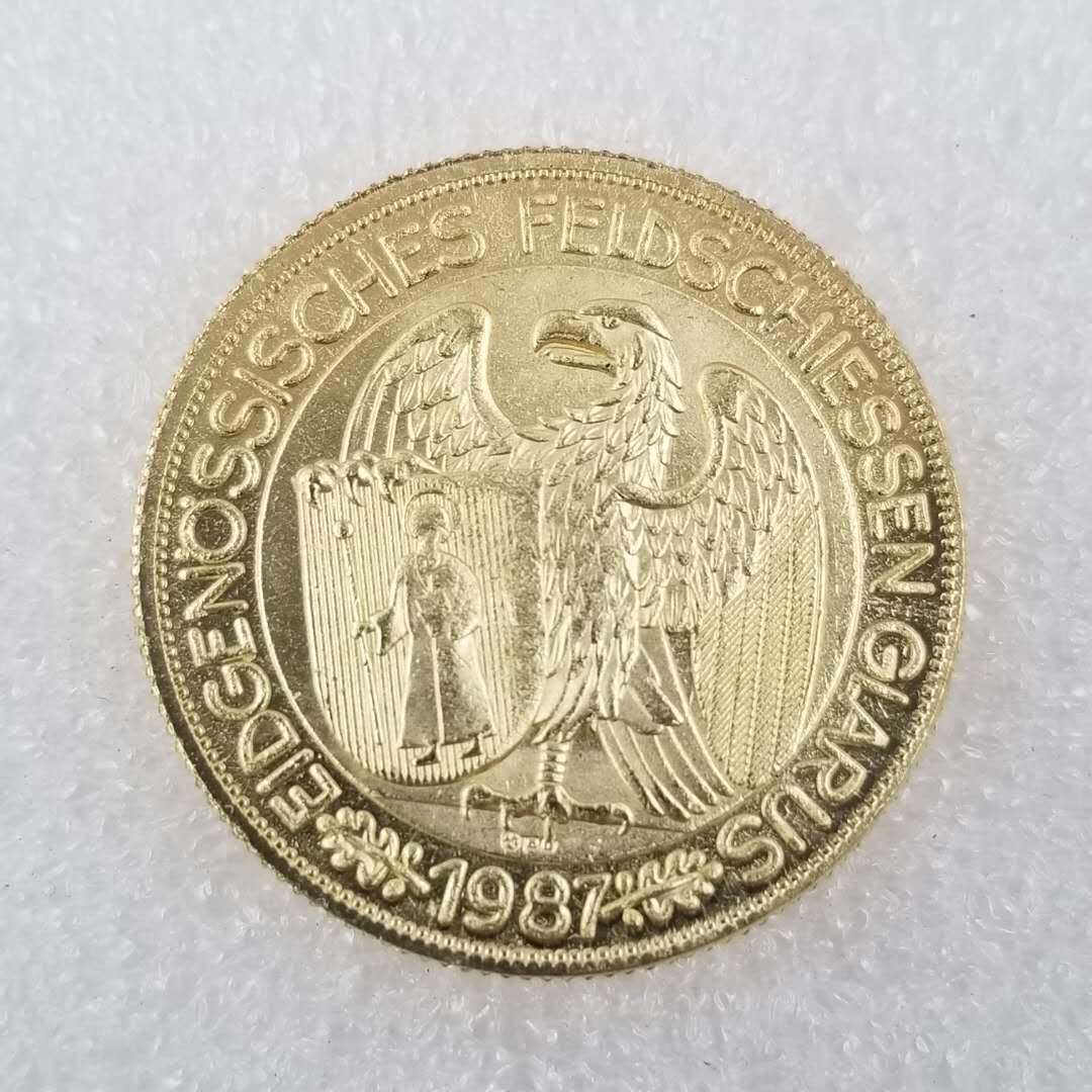 1987 Switzerland Coin - Home Decor Coin Lucky