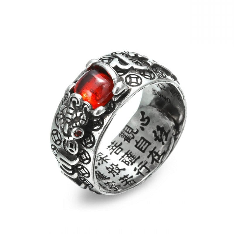 wealth ring, feng shui pixiu mantra ring, feng shui mantra ring, fengshui pixiu mantra ring, feng shui ring for wealth, feng shui pixiu mani mantra protection wealth ring, silver ring, silver rings for women, claddagh rings, ladies silver rings, gold ring,