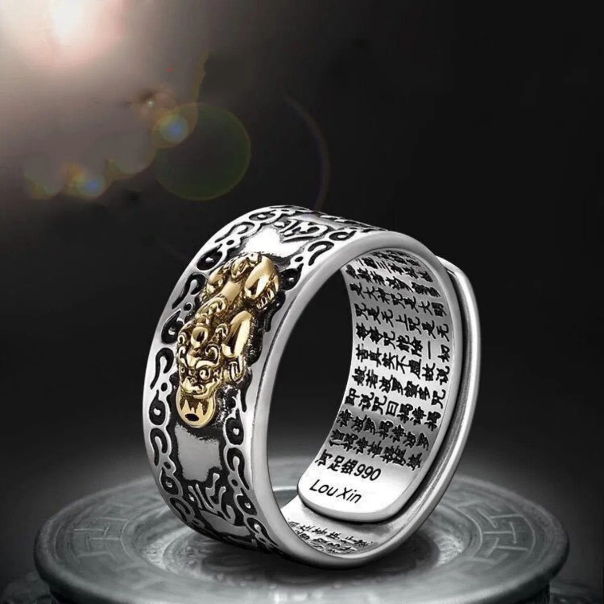 Chinese Ring, Feng Shui Pixiu Ring, feng shui ring, feng shui pixiu mantra ring, pixiu ring, fengshui pixiu mantra ring, chinese ring, feng shui pixiu ring, feng shui mantra ring, feng shui ring for wealth,