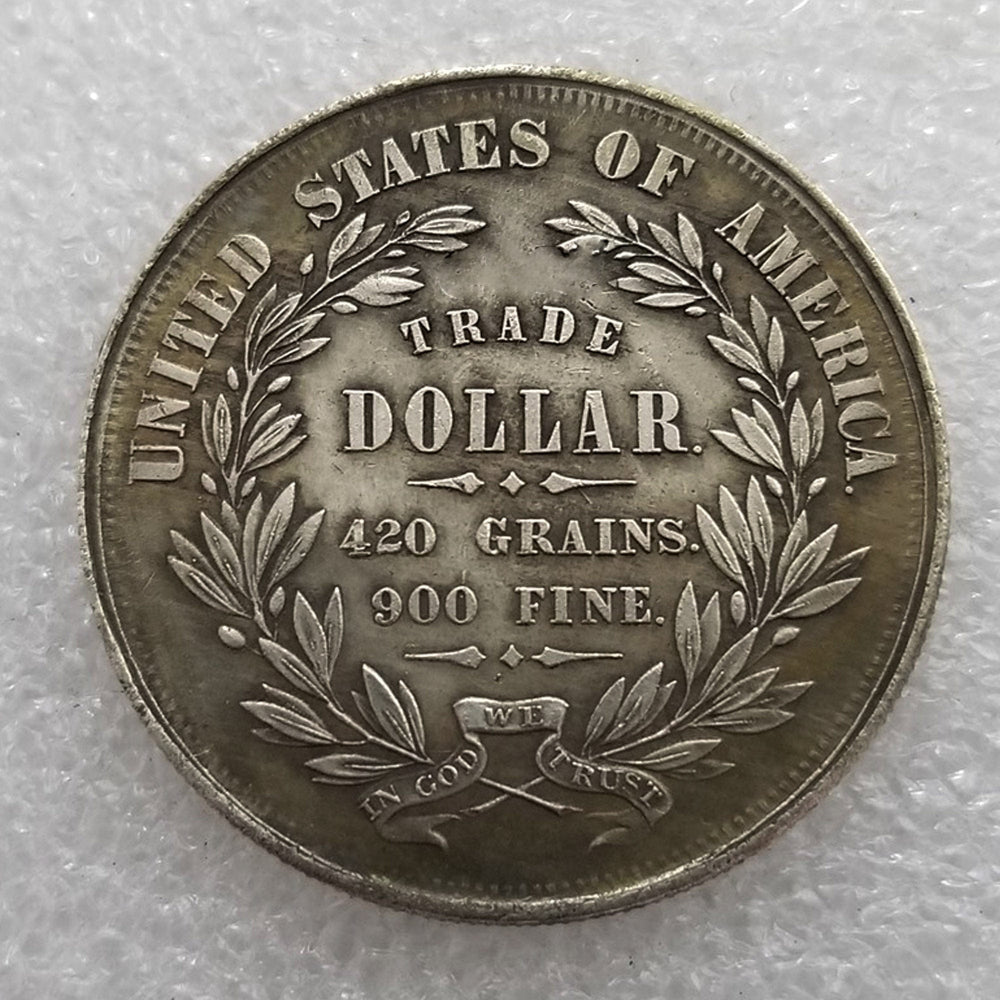 1872 Coin, USA Coin, Dollar Coin, Morgan Coin,
