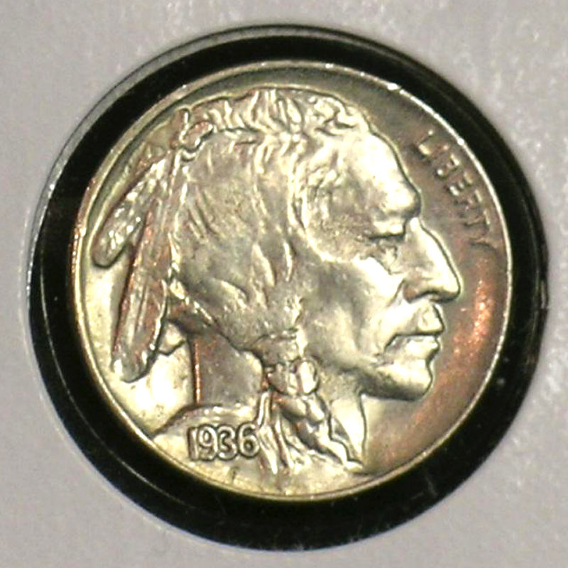1936 P Indian Head Nickel, 1936 Buffalo Nickel Value, 1936 Buffalo Nickel, 1936 Indian Head Nickel,