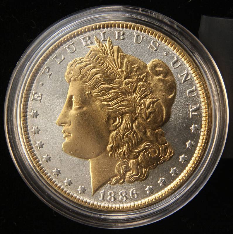 gold morgan dollar, gold plated morgan dollar, gold plated morgan silver dollar,