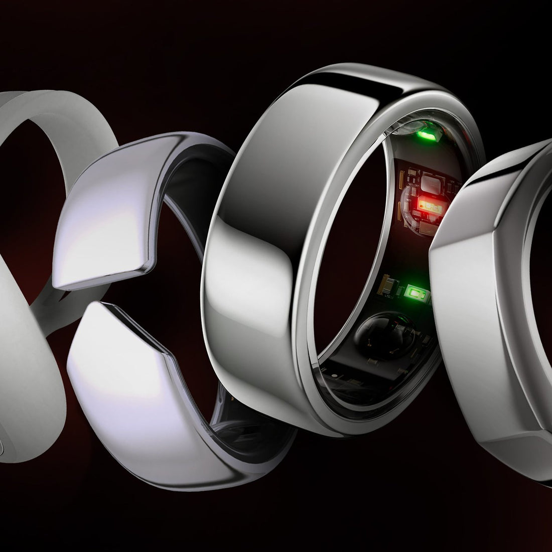 Smart Ring For Health And Wellness, Agate Moss Ring, Smart Mens Ring, Samsung Smartring, Fitbit Ring, Oura Smart Ring, Smart Ring Oura, Bluetooth Ring, Ring Smart,