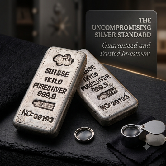 Solid Copper Electroplated Silver Block 380g – Simulated Silver Bullion Brick Replica for Home Decor & Collectors