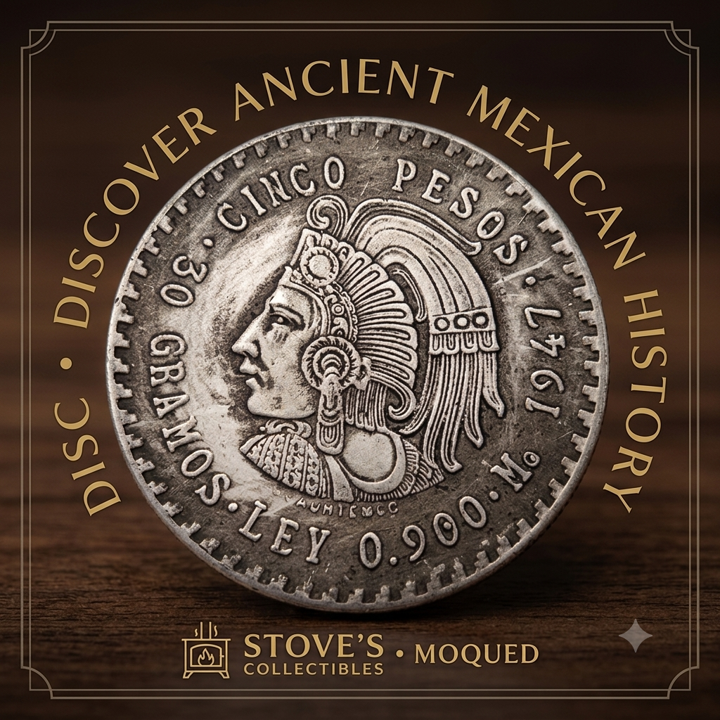 1947 Mexican Commemorative Coin – Chief Lucky Souvenir Collectible Gift