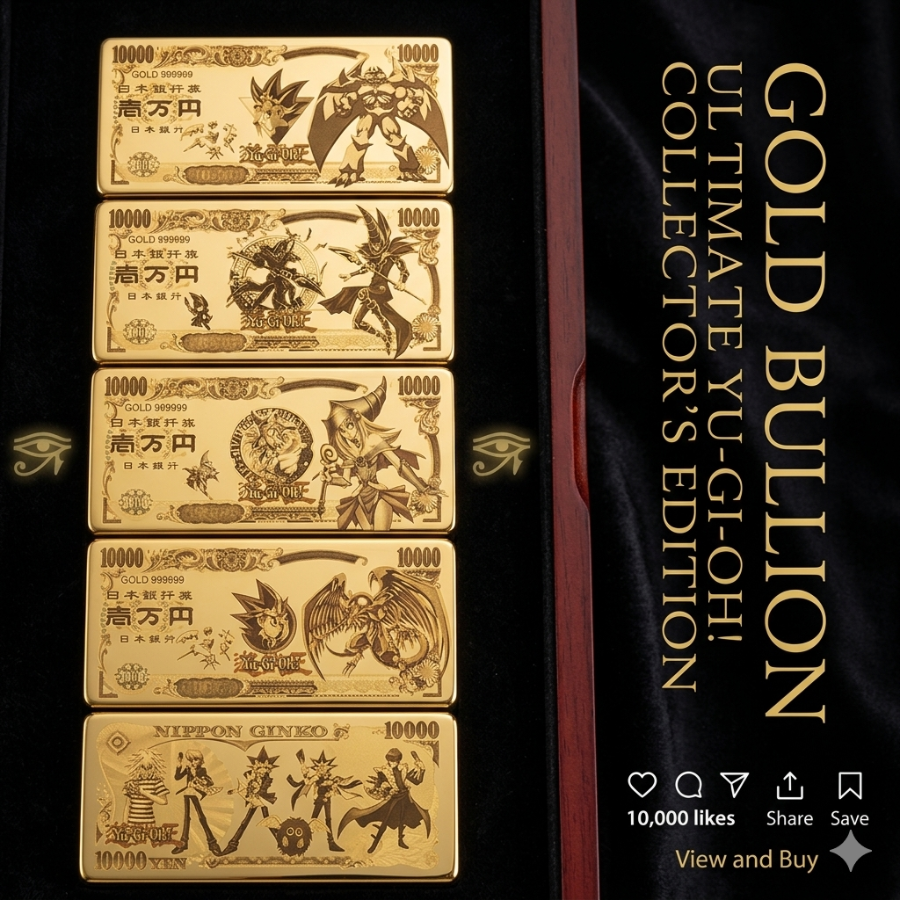 yu gi oh banknotes, yu gi oh anime collectible, bandai yu gi oh banknotes, anime banknote collection, yu gi oh collectible gift, gold anime banknotes, japanese anime banknote, yu gi oh souvenir, anime collectors item, yu gi oh fan gift, anime memorabilia, anime currency collectible, yu gi oh gold note, anime gift idea, yu gi oh banknote set,
