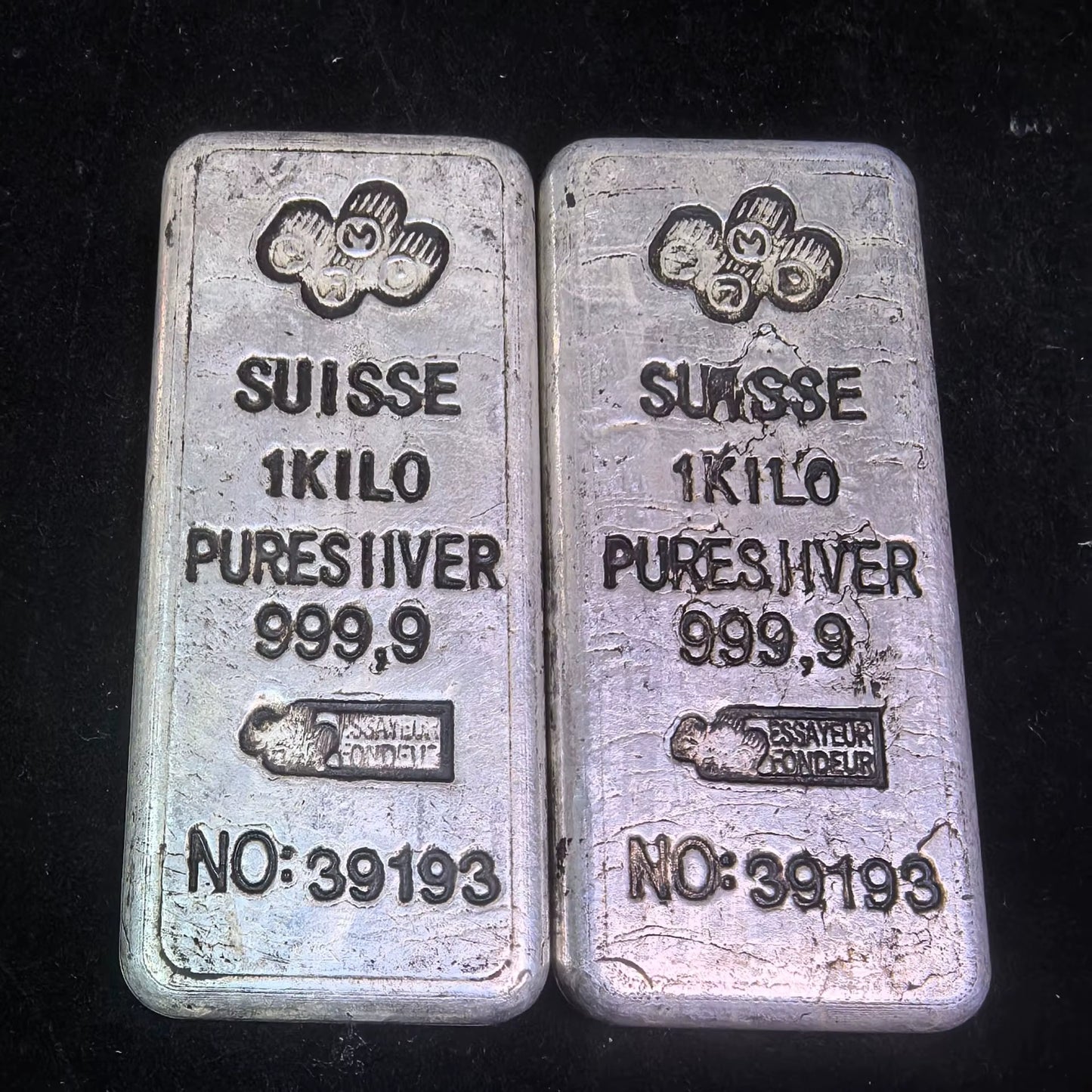 Solid Copper Electroplated Silver Block 380g – Simulated Silver Bullion Brick Replica for Home Decor & Collectors