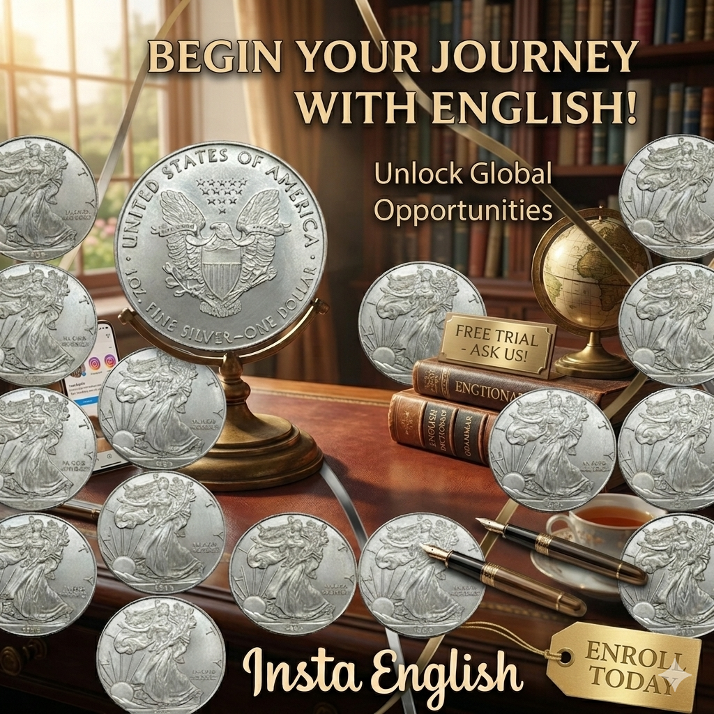 22 Pcs American Liberty Eagle Dollar Coins – Silver Plated Bullion Souvenir Set