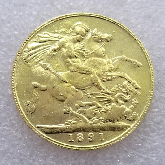 1891 UK  Coin – Rare British Vintage Coin Collectible