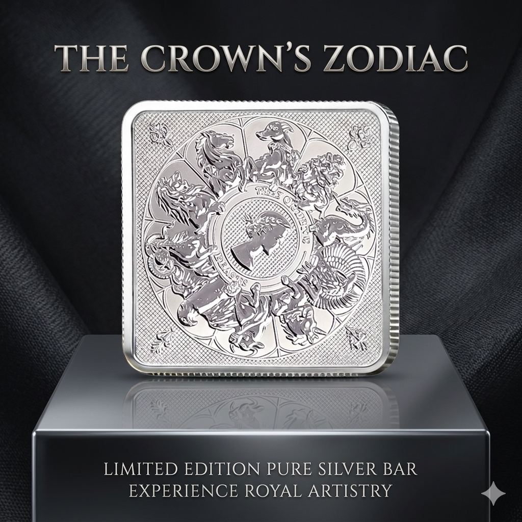 Queen's Beasts Silver Bar, Silver Plated Bar, 1 Oz Silver Bar, Collectible Bullion Bar, Queen's Beasts Collection, Silver Bullion Replica, Square Silver Bar, Commemorative Silver Bar, Royal Collection Gift, Display Bullion Bar, Coin Collector Gift, Silver Ingot Replica, Collector Silver Bar, Luxury Collectible Bar, Queen's Beast Coin, Historical Collectibles, Silver Bar Case, Bullion Display Piece, Gift For Collectors, Silver Plated Bullion Bar,