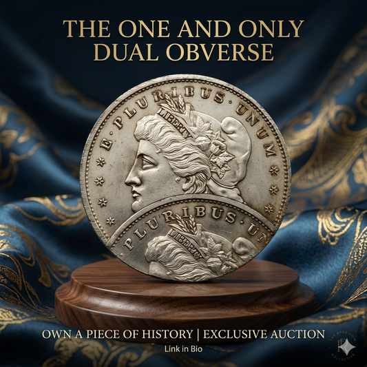 Morgan Dollar Replica, Morgan Dollar Coin, Error Coin Replica, Double Strike Coin, Off Center Coin, Silver Plated Coin, US Coin Replica, Rare Coin Collectible, Commemorative Coin, Coin Collection, Numismatic Coin, Vintage US Coin, Liberty Dollar Replica, American Coin Replica, Collectible Coin Gift, Metal Art Coin, Old Coin Reproduction, Coin Display Piece, Replica Silver Dollar, Unique Error Coin
