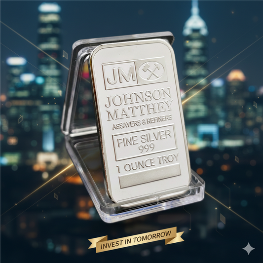 Plated Bullion Bar – Collectible Gift – JM Bullion Silver Bar