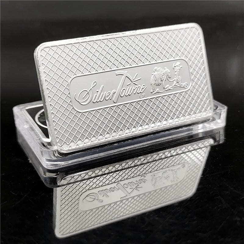 American, Prospector, 1oz 999 Value, Fine, Silver, Bar,
