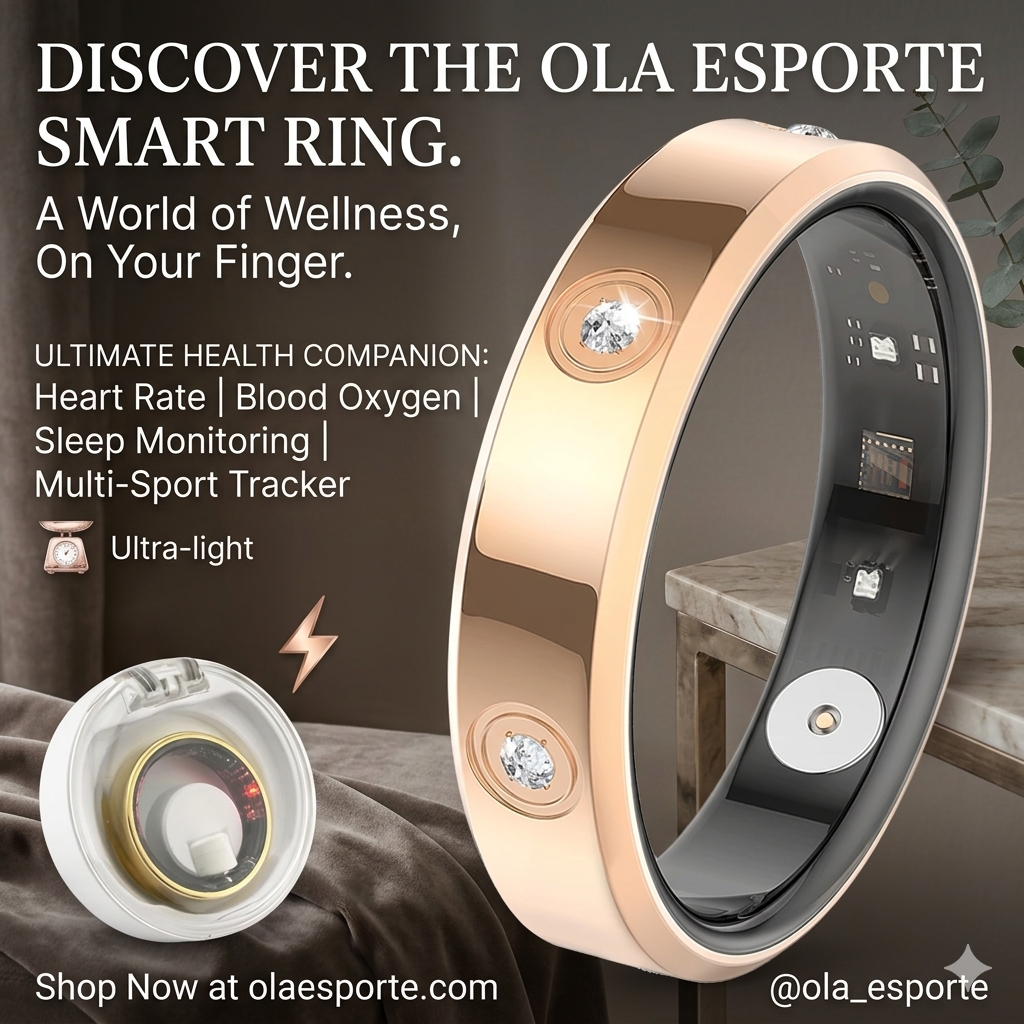 2026 Smart Ring for Women & Men – Advanced Health & Fitness Tracking in a Stylish Design