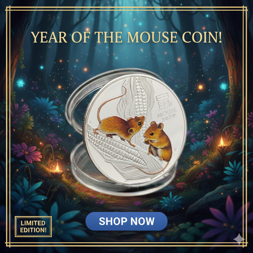 zodiac animal coin, cute animal coin, animal gift coin, limited edition animal coin, animal bullion coin, Elizabeth II animal coin, koala animal coin, cat commemorative coin, wild animal silver coin, animal collector coin,