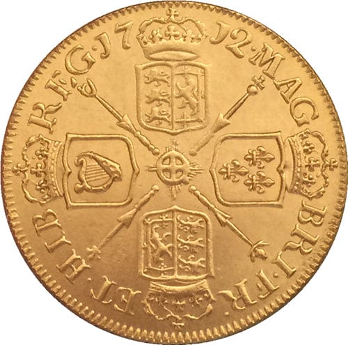 1712 United Kingdom 1 Guinea - Anne Coin