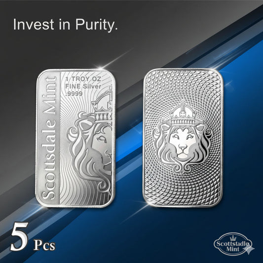  Silver Bar Collection, Replica Silver Bullion, Precious Metals Silver Bar, Silver Collector’s Bar, Silver Gift Bar, Commemorative Silver Bar, High-Quality Silver Bar, 
