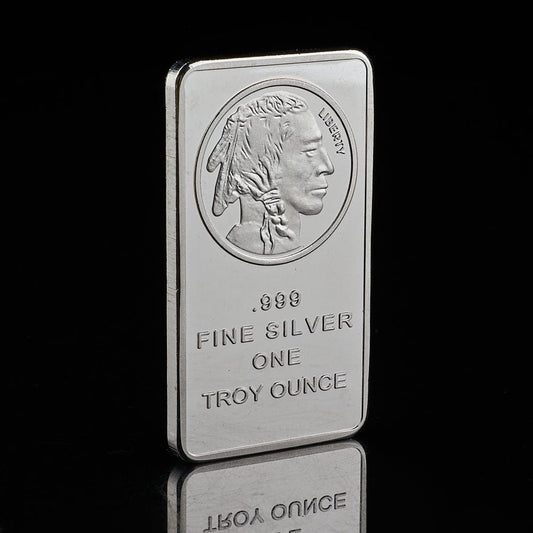 Fine  Bullion - Indian Bar Featuring American Liberty