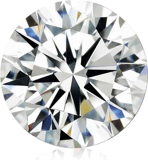 0.3-10 Carats Moissanite Stone Lab Grown Simulated