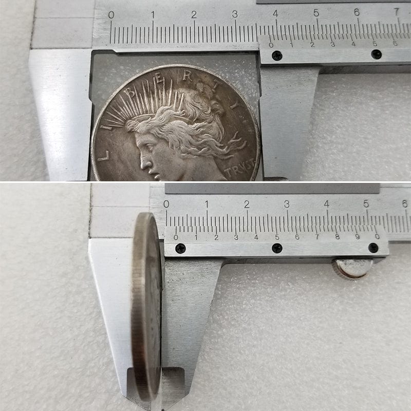 1922, silver, dollar, Coin, Peace, Double, Sided,