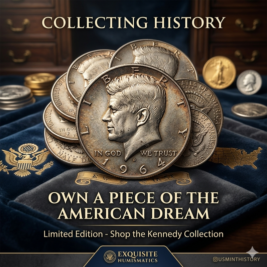 1964 Kennedy Half Dollar Worth – Collectible Coin Emblem Gift Collection