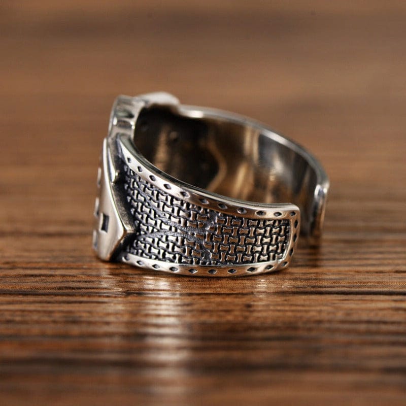 Card Ring, Vintage silver, Vintage Ring, card ring, vintage engagement rings, antique engagement rings, vintage wedding rings, antique rings, vintage wedding bands, art deco engagement ring,
