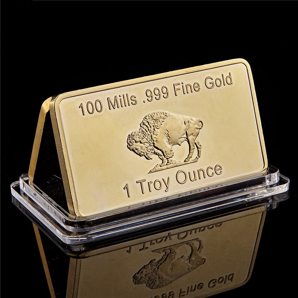 1 oz Buffalo  Bar – American Icon of Wealth