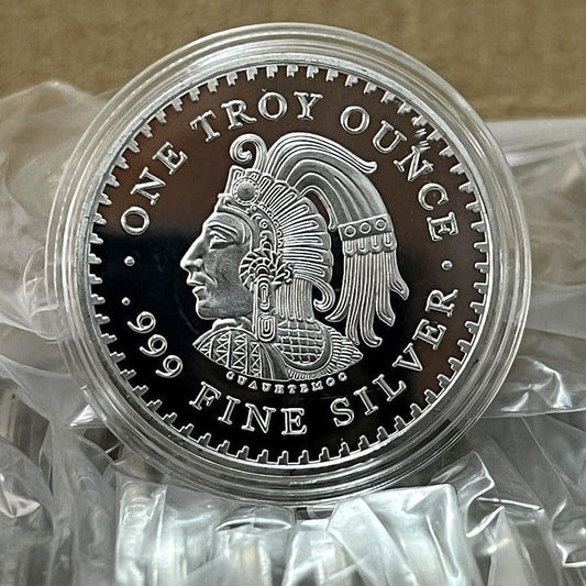Mexico Maya Coin, "Maya Coin, Mexico Coin, Silver coin,