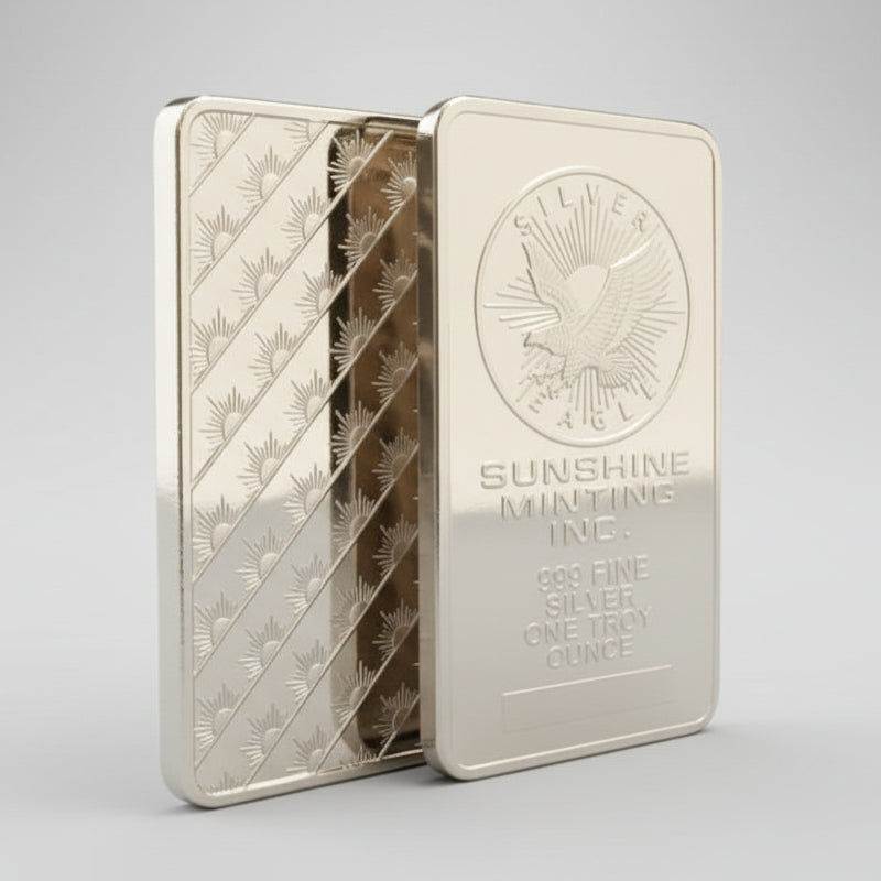 American Eagle Investment Bullion Bar – Collectible Eagle Design Bar