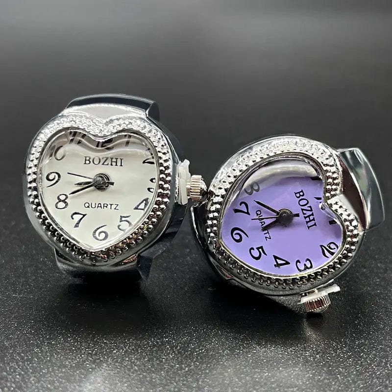 Watch Ring, Clock Ring, Timepiece Jewelry, Watch Finger Ring, Clock Finger Ring, Ring with Watch, Mini Clock Ring, Wristwatch Ring, Time Ring, Designer Watch Ring, Fashion Clock Ring,