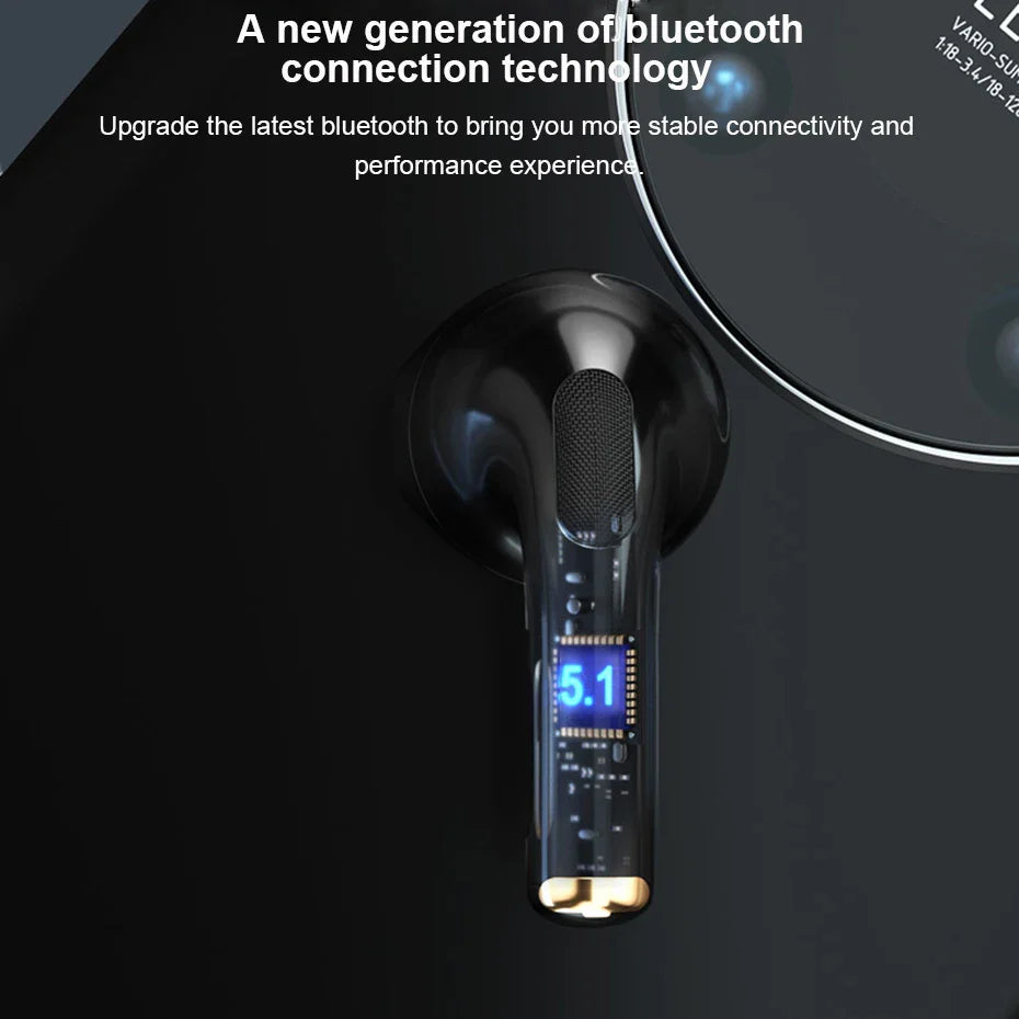 Pro 6 TWS Wireless Bluetooth Earphones (15 PCS) – Sports Headphones with Mic for iPhone & Xiaomi, HiFi Sound & Long Battery Life
