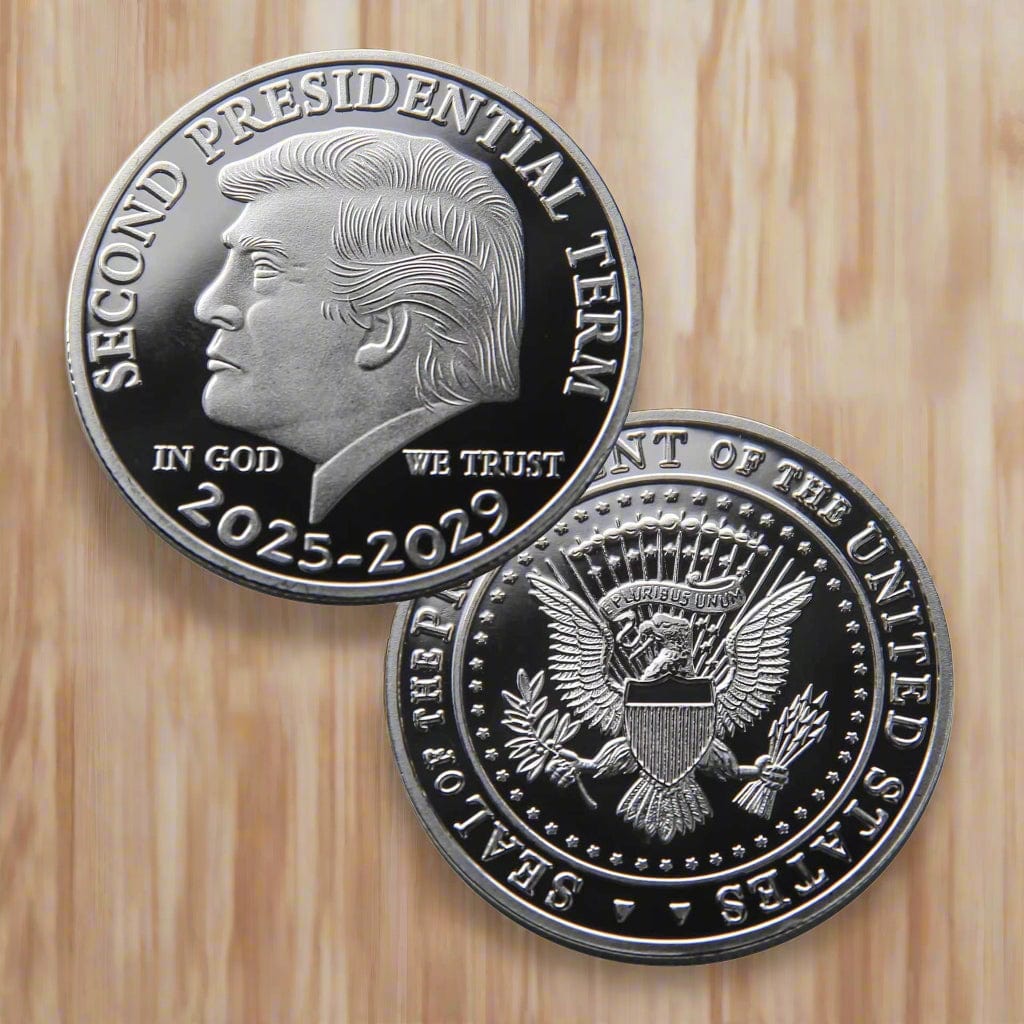 Donald Trump  Collectible Coin with Case - 2025-2029 Second Presidential