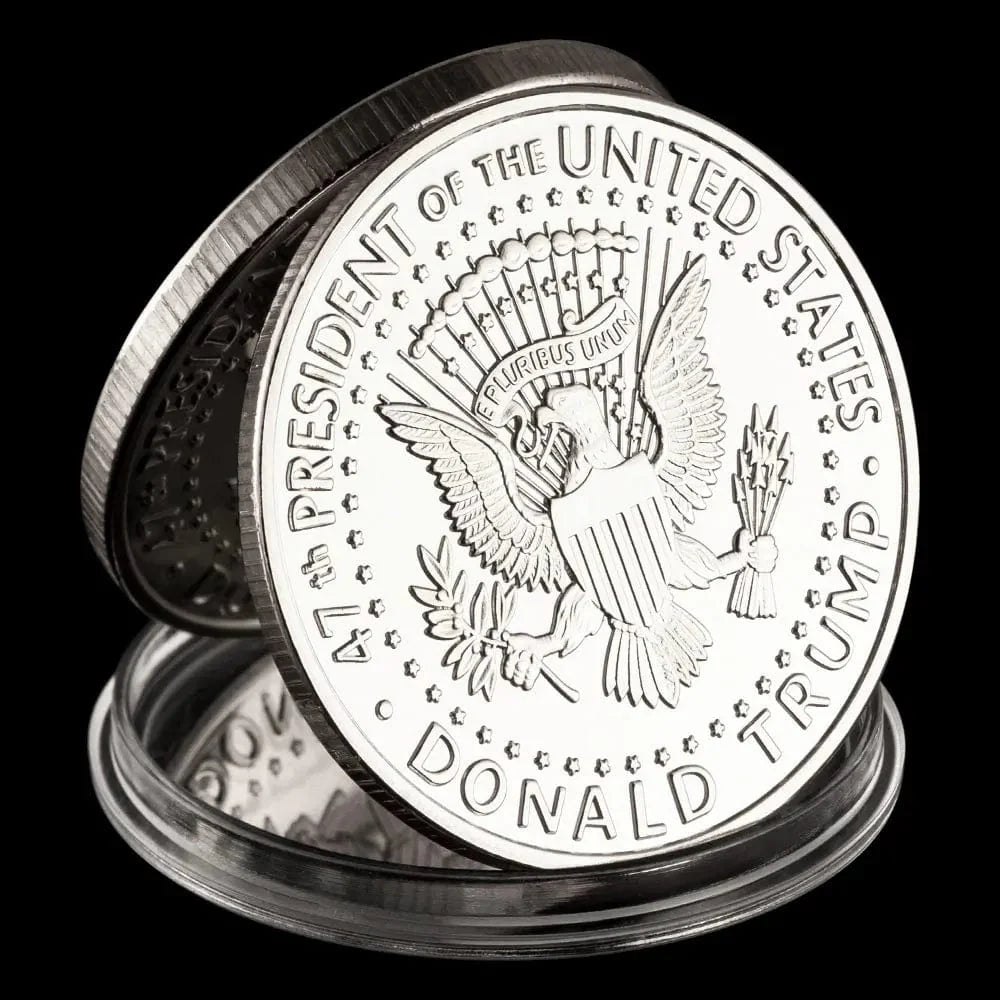 2024 Assassination Attempt Donald Trump  Coin - US 47th President Souvenir Metal