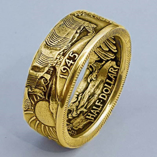 1945 wheat penny Ring, 1945 dime Ring, 1945 penny Ring, 1945 walking liberty half dollar Ring, 1945 canadian nickel Ring, 1945 half dollar Ring, 1945 liberty half dollar Ring, 1945 nickel Ring, 1945 liberty dime Ring, 1945 mercury dime Ring, 1945 silver half dollar Ring, 1945 d penny Ring, 1 cent 1945 Ring,