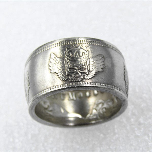 1899 Ring, Hobo Ring, Morgan Ring,  Coin Ring, Ring Handmade,  hobo ring, morgan ring, coin ring, handmade jewellery, handmade earrings, sovereign ring, roberto coin rings, handmade engagement rings, black toonie, gold coin ring, gold sovereign ring,