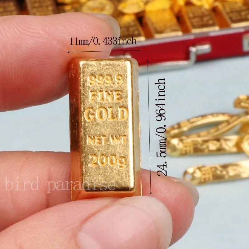 10 Pcs Dollhouse Accessory Soldier - Mini en Brick Cash Bullion