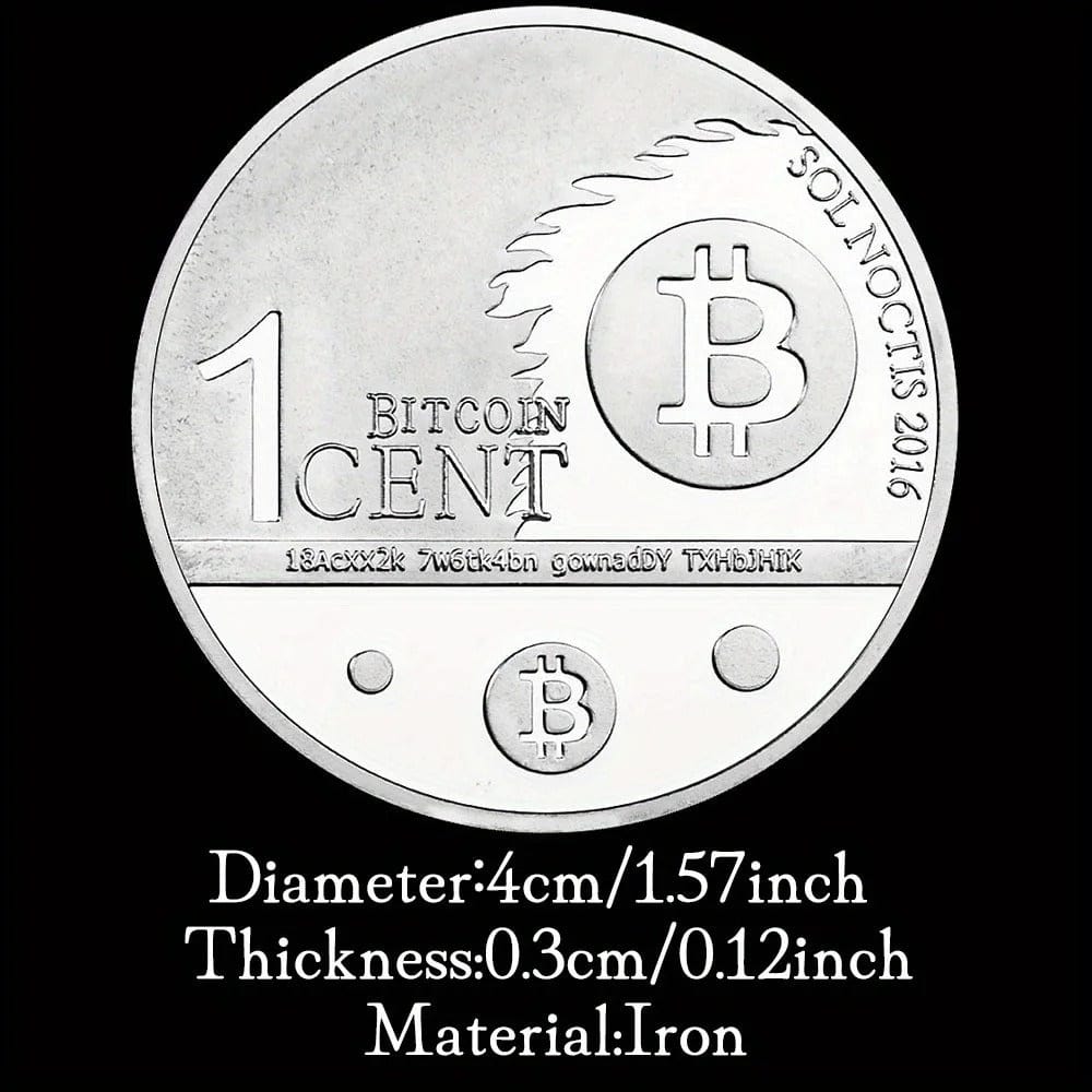Bitcoin Cent, Bitcoin Silver, Bitcoin Gold, Bitcoin Coin, Bitcoin Creative,