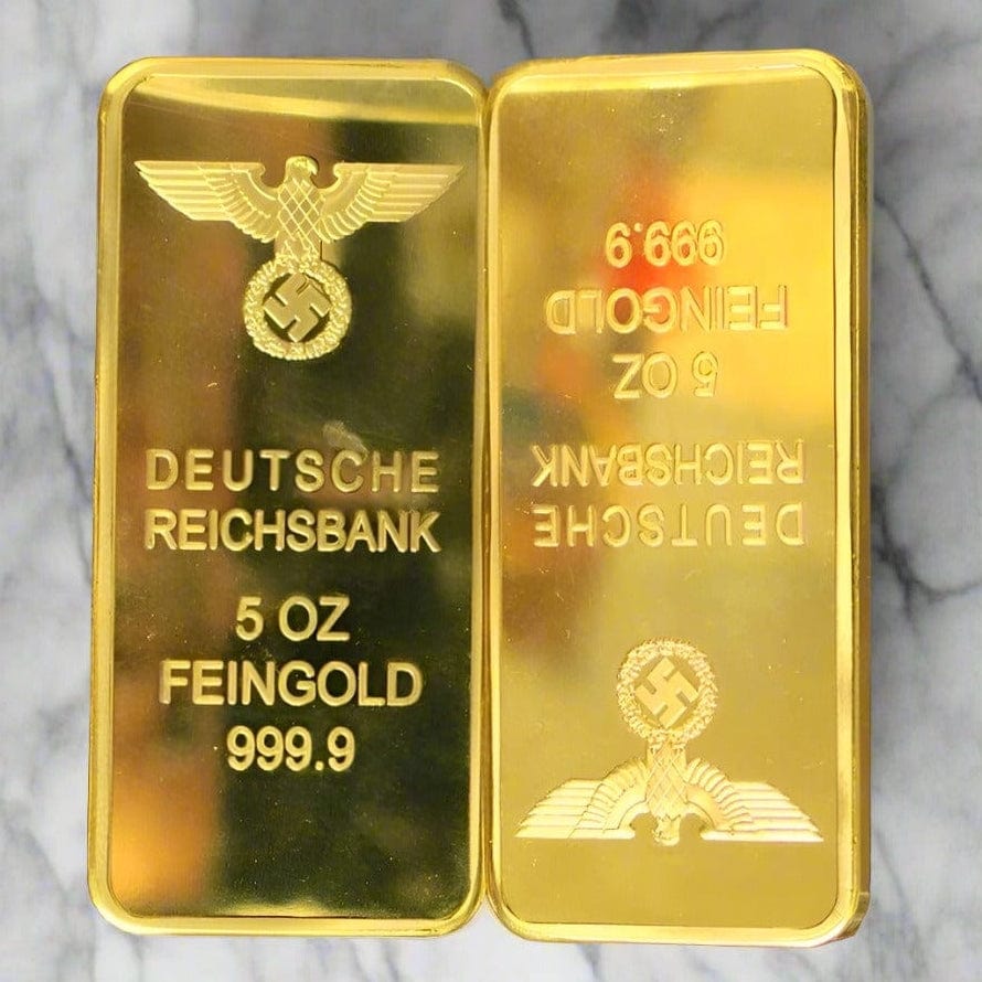 Prestigious Eagle Bar A151 - 5 OZ Gold Bullion