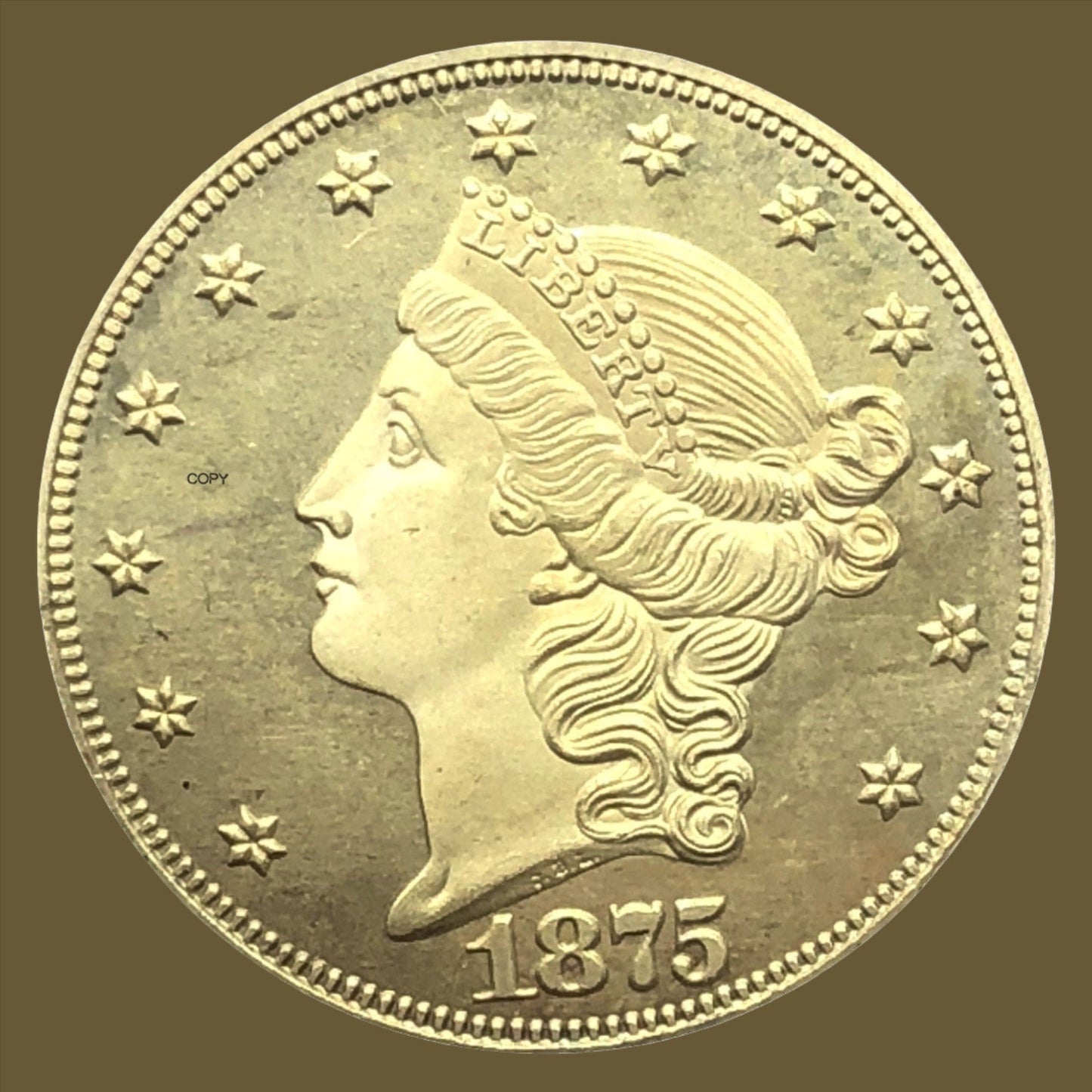 Twenty Dollar  Coin 1875