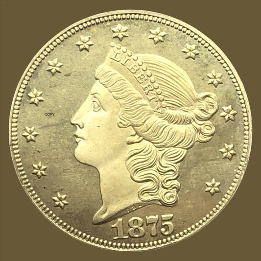 Twenty Dollar  Coin 1875