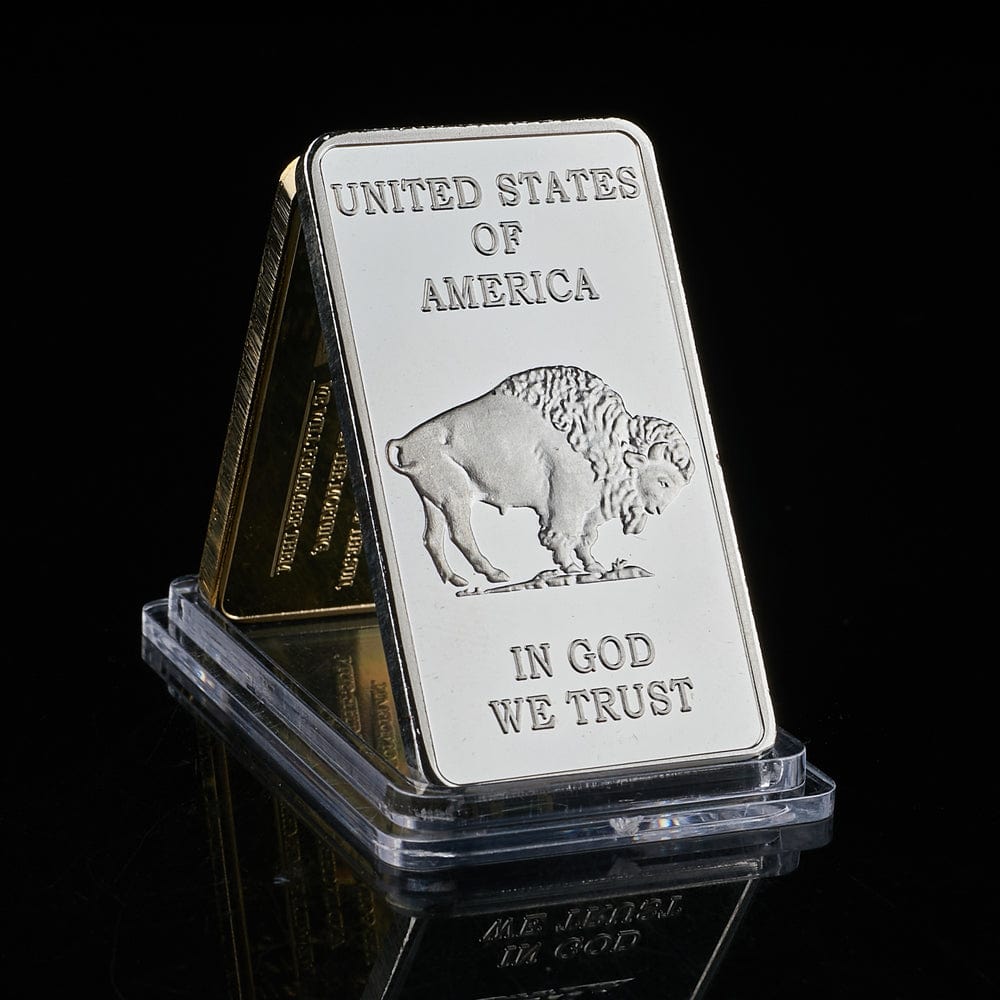 Fine  Bullion - Indian Bar Featuring American Liberty