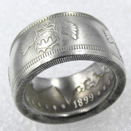 1899 Ring, Hobo Ring, Morgan Ring,  Coin Ring, Ring Handmade,  hobo ring, morgan ring, coin ring, handmade jewellery, handmade earrings, sovereign ring, roberto coin rings, handmade engagement rings, black toonie, gold coin ring, gold sovereign ring,